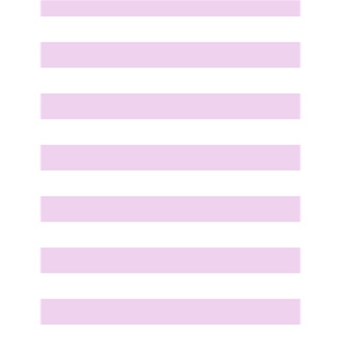 Horizontal Stripes 4.125 x5.5  Memopad