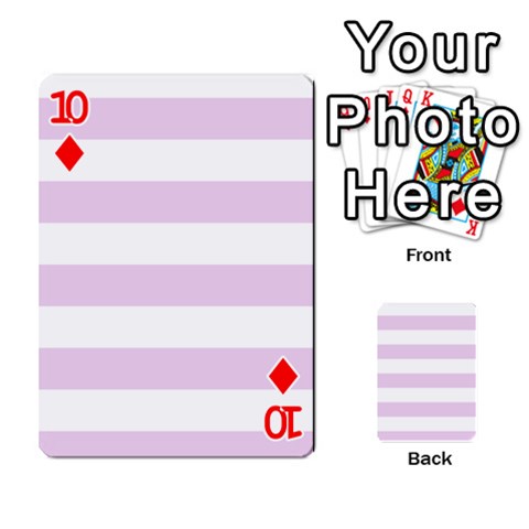 Horizontal Stripes Front - Diamond10