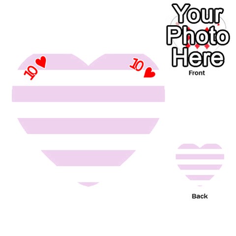 Horizontal Stripes Front - Heart10