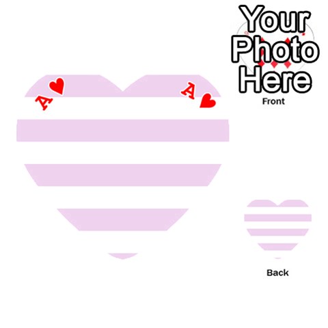 Ace Horizontal Stripes Front - HeartA