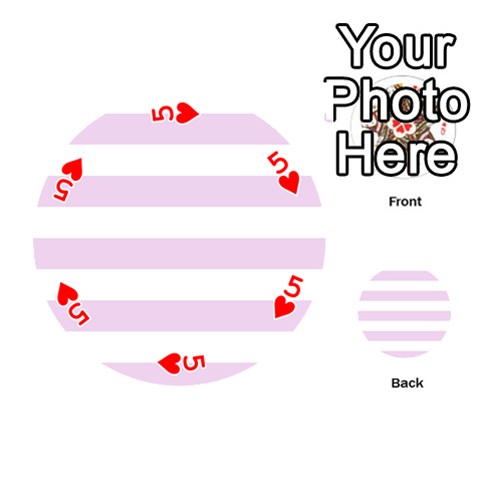 Horizontal Stripes Front - Heart5