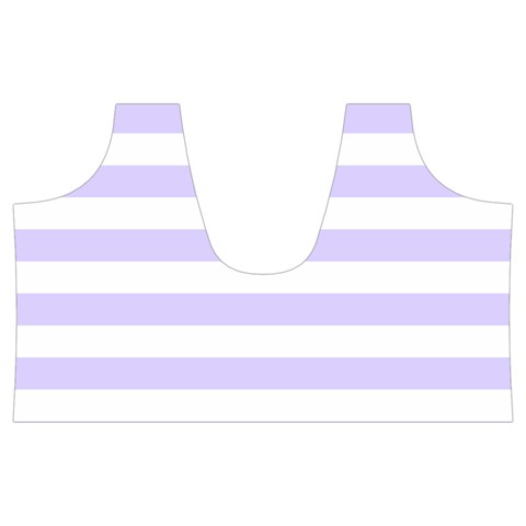 Horizontal Stripes Top Back