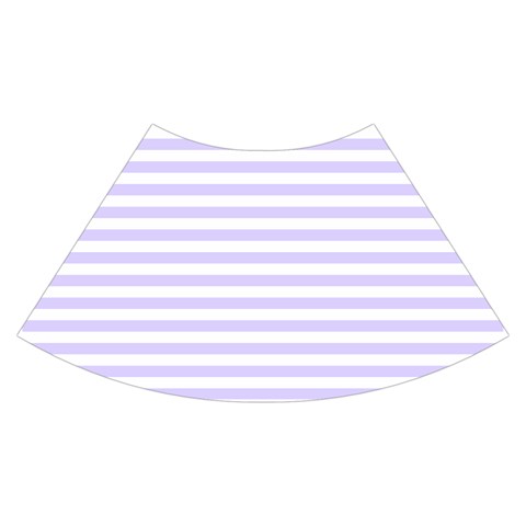 Horizontal Stripes Skirt Back