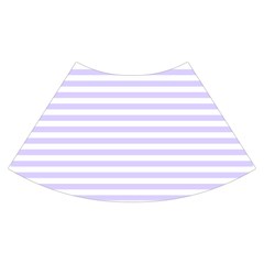 Horizontal Stripes Skirt Back