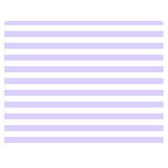 Horizontal Stripes 60 x50  Blanket Front