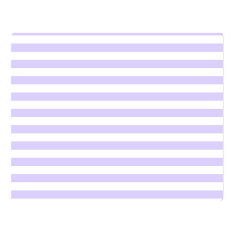 Horizontal Stripes 80 x60  Blanket Front