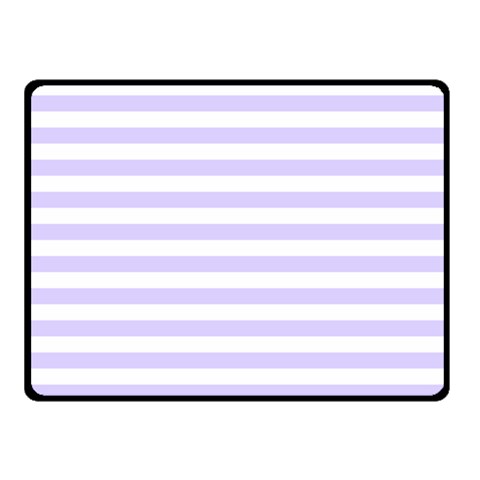 Horizontal Stripes 50 x40  Blanket Front