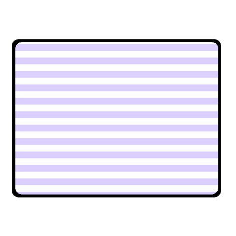 Horizontal Stripes 45 x34  Blanket Back