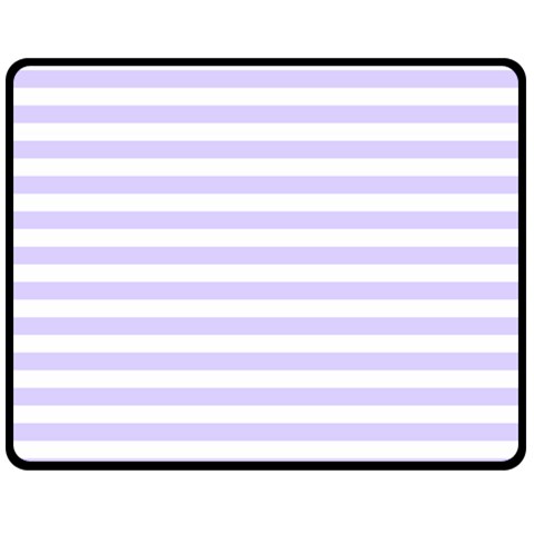 Horizontal Stripes 58.8 x47.4  Blanket Front