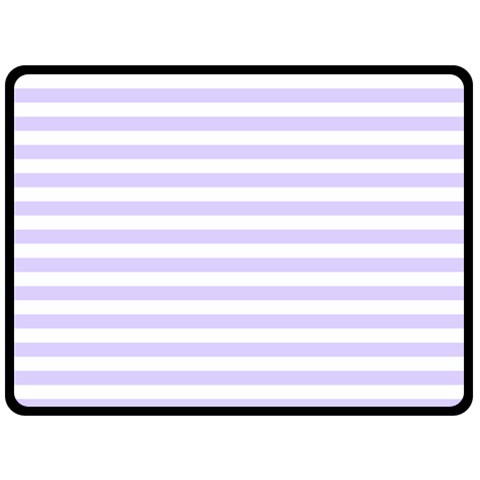 Horizontal Stripes 80 x60  Blanket Front