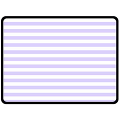 Horizontal Stripes 80 x60  Blanket Back