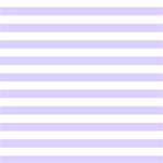 Horizontal Stripes - White and Pale Lavender Violet ScrapBook Page 12  x 12 