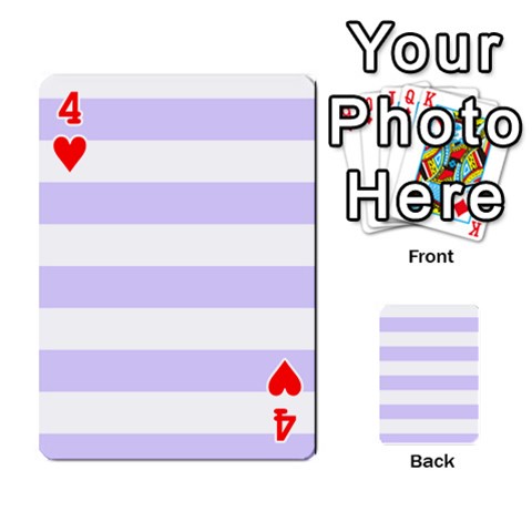 Horizontal Stripes Front - Heart4