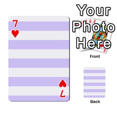 Horizontal Stripes Front - Heart7