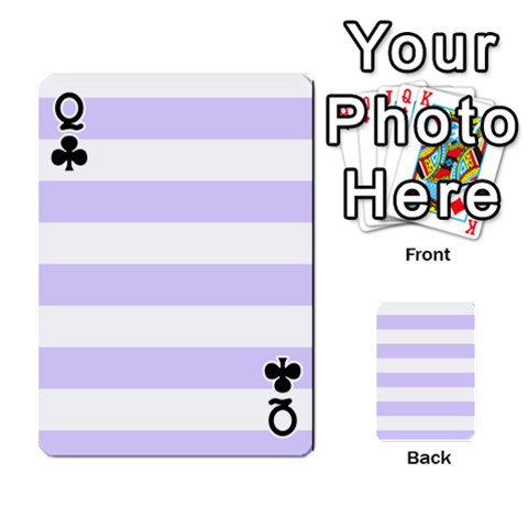 Queen Horizontal Stripes Front - ClubQ