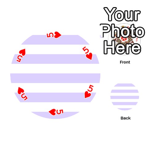 Horizontal Stripes Front - Heart5