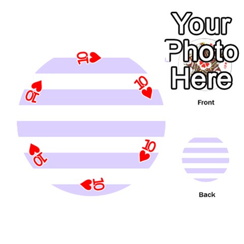 Horizontal Stripes Front - Heart10