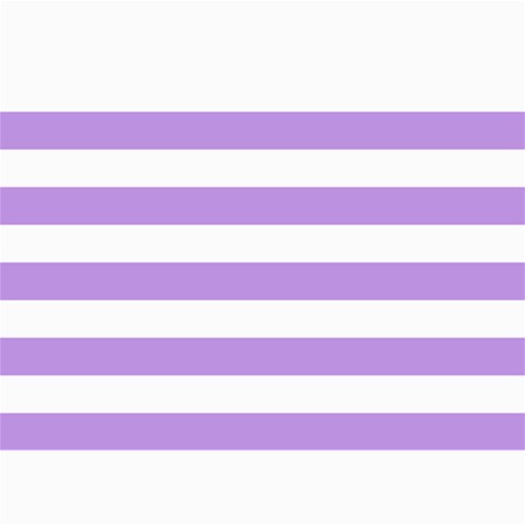 Horizontal Stripes 7 x5  Photo Card - 1