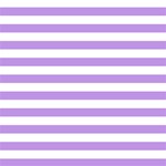 Horizontal Stripes - White and Bright Lavender Violet ScrapBook Page 12  x 12 