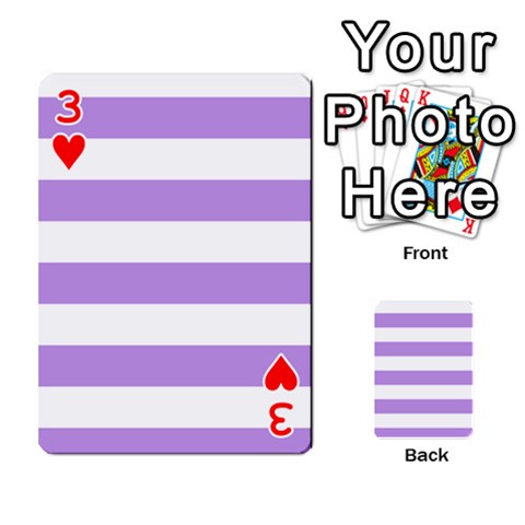 Horizontal Stripes Front - Heart3