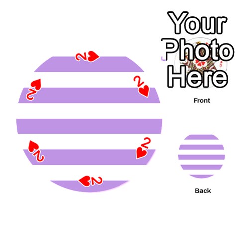 Horizontal Stripes Front - Heart2