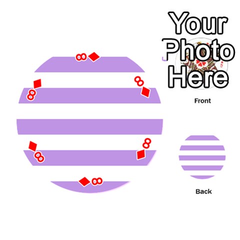 Horizontal Stripes Front - Diamond8