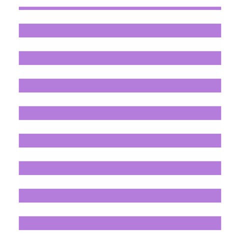 Horizontal Stripes Front