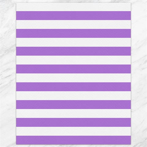 Horizontal Stripes 15.75 x19.29  Canvas - 1
