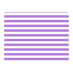 Horizontal Stripes 35 x27  Blanket Back