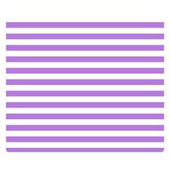 Horizontal Stripes 50 x40  Blanket Back