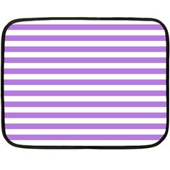 Horizontal Stripes 35 x27  Blanket Back