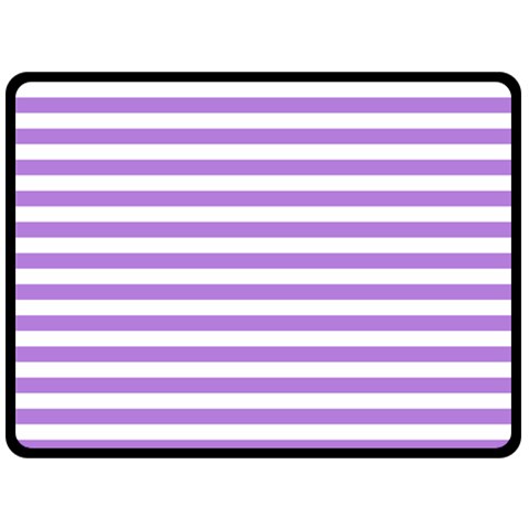 Horizontal Stripes 80 x60  Blanket Front