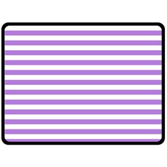 Horizontal Stripes 80 x60  Blanket Back