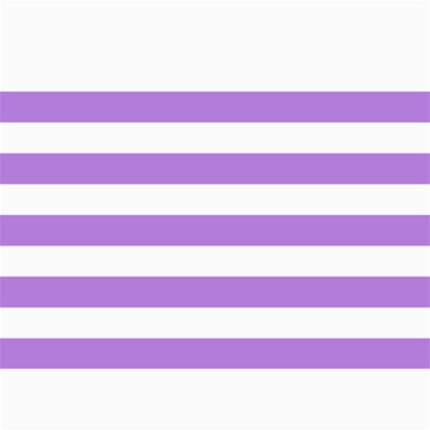Horizontal Stripes 7 x5  Photo Card - 1