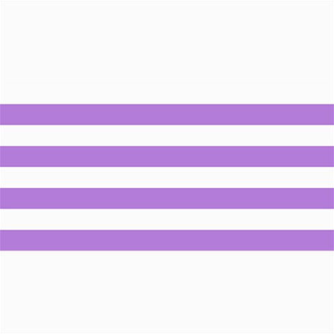 Horizontal Stripes 8 x4  Photo Card - 2