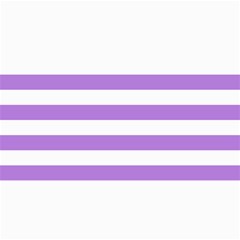 Horizontal Stripes 8 x4  Photo Card - 2