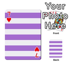 Horizontal Stripes Front - Heart7
