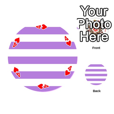 Horizontal Stripes Front - Heart4