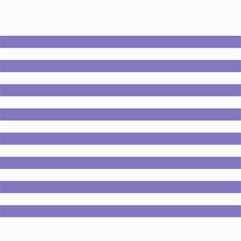Horizontal Stripes 10 x8  Print - 2