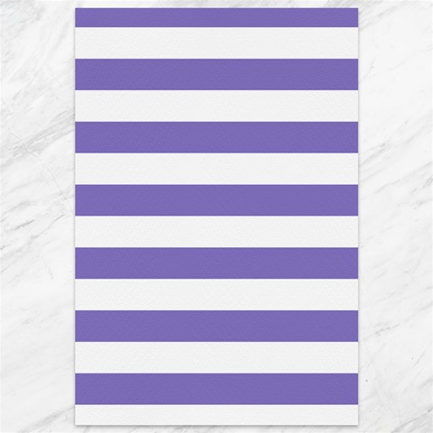 Horizontal Stripes 11.88 x17.36  Canvas - 1