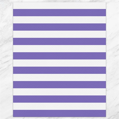 Horizontal Stripes 15.75 x19.29  Canvas - 1