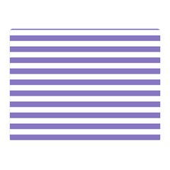 Horizontal Stripes 35 x27  Blanket Back