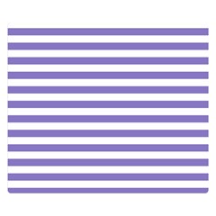Horizontal Stripes 50 x40  Blanket Front