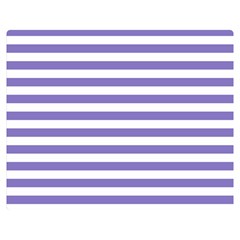Horizontal Stripes 60 x50  Blanket Back