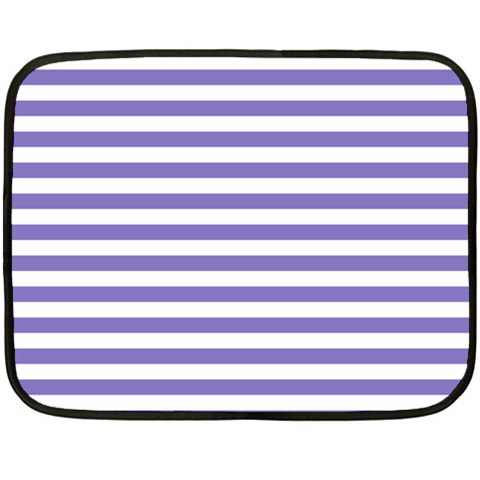 Horizontal Stripes 35 x27  Blanket Front