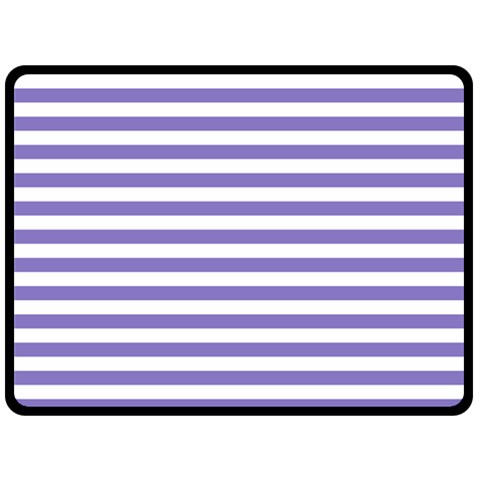 Horizontal Stripes 80 x60  Blanket Front