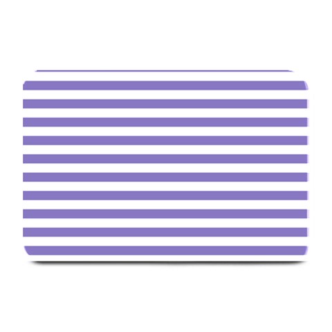 Horizontal Stripes 18 x12  Plate Mat