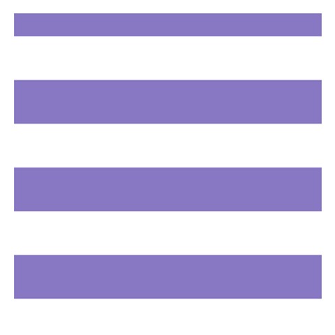 Horizontal Stripes 3.75 x3.75  Memopad