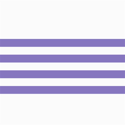 Horizontal Stripes 8 x4  Photo Card - 9