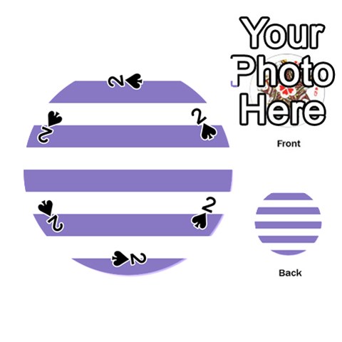 Horizontal Stripes Front - Spade2